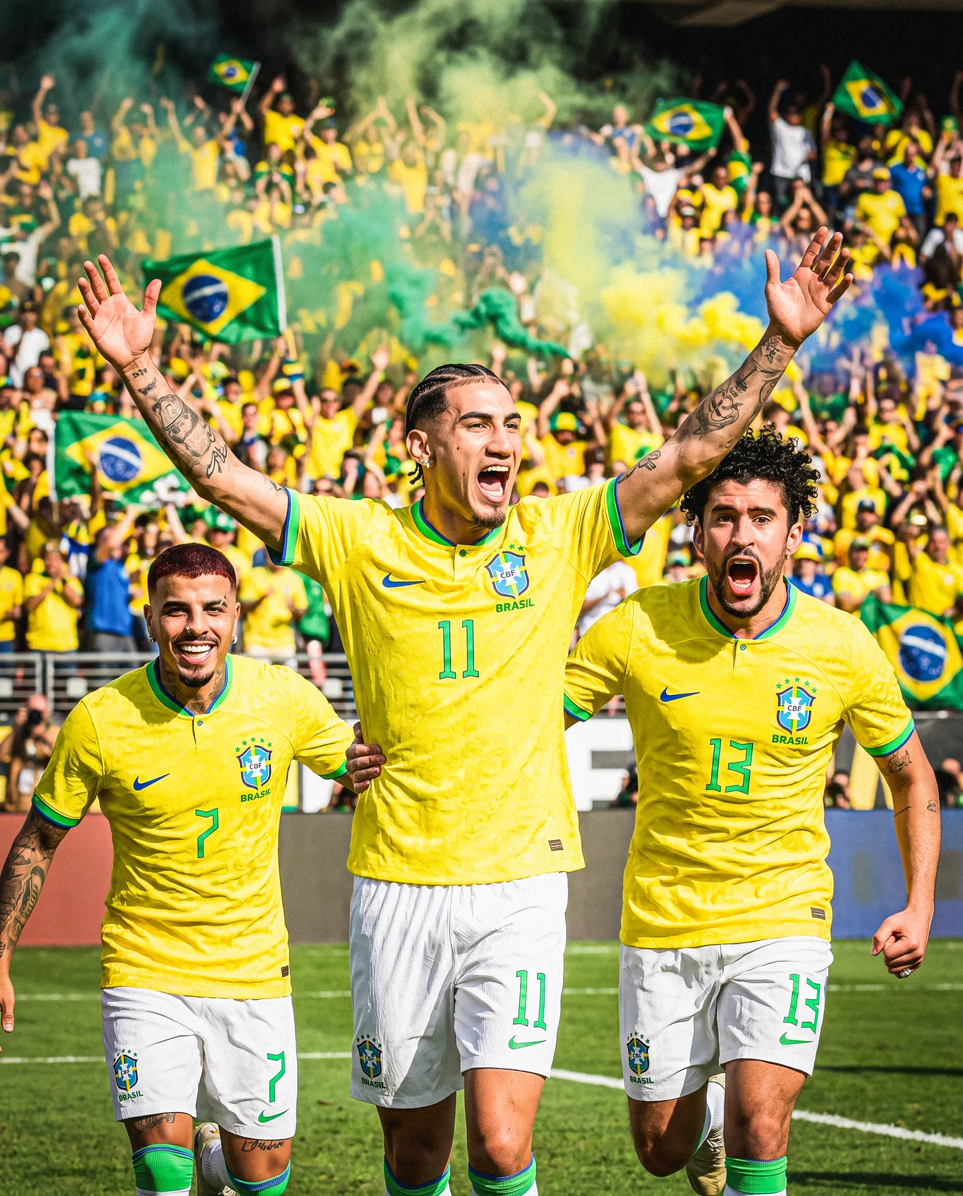 Brasil x México 1