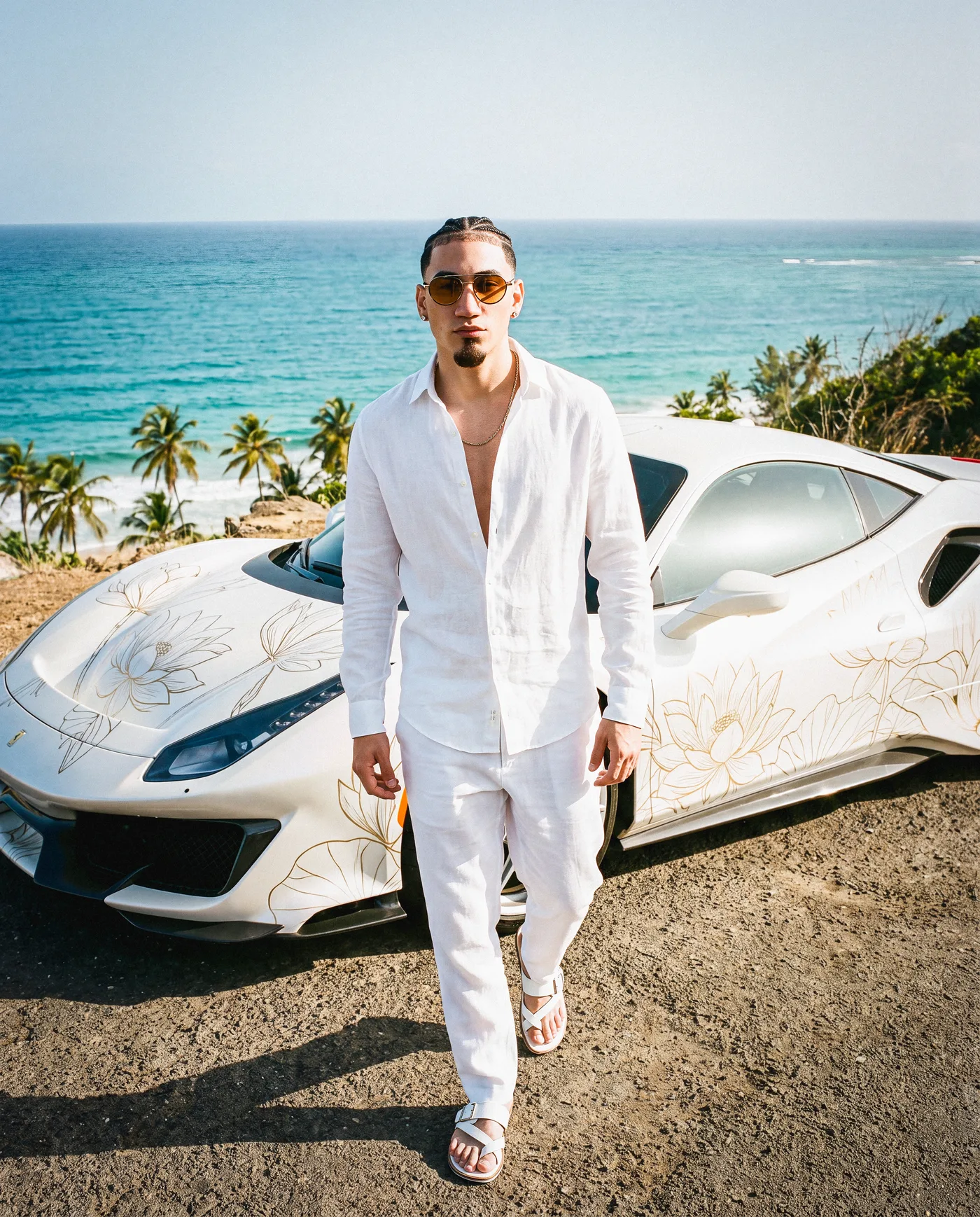 White Ferrari 2