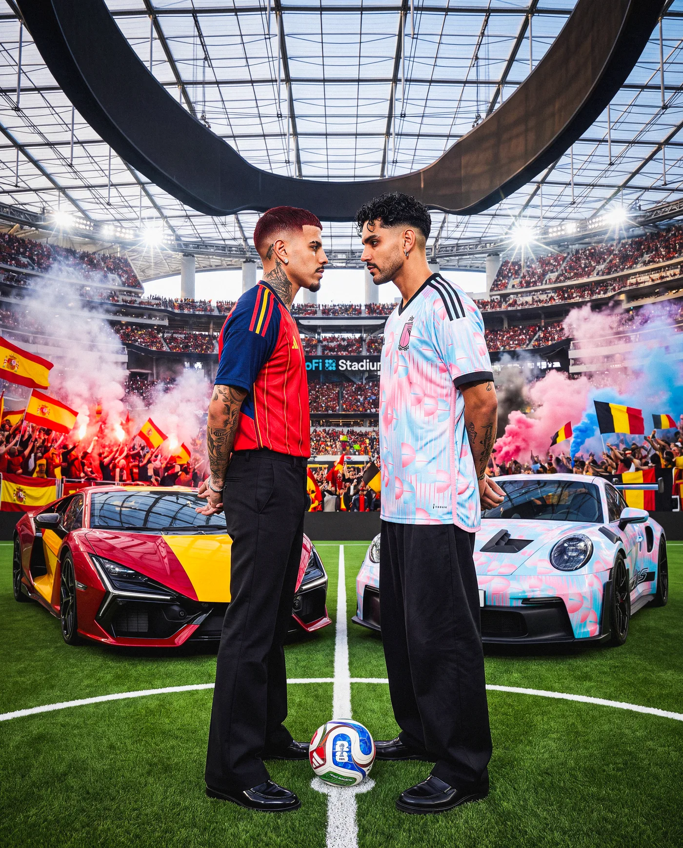Spain x Belgium 1